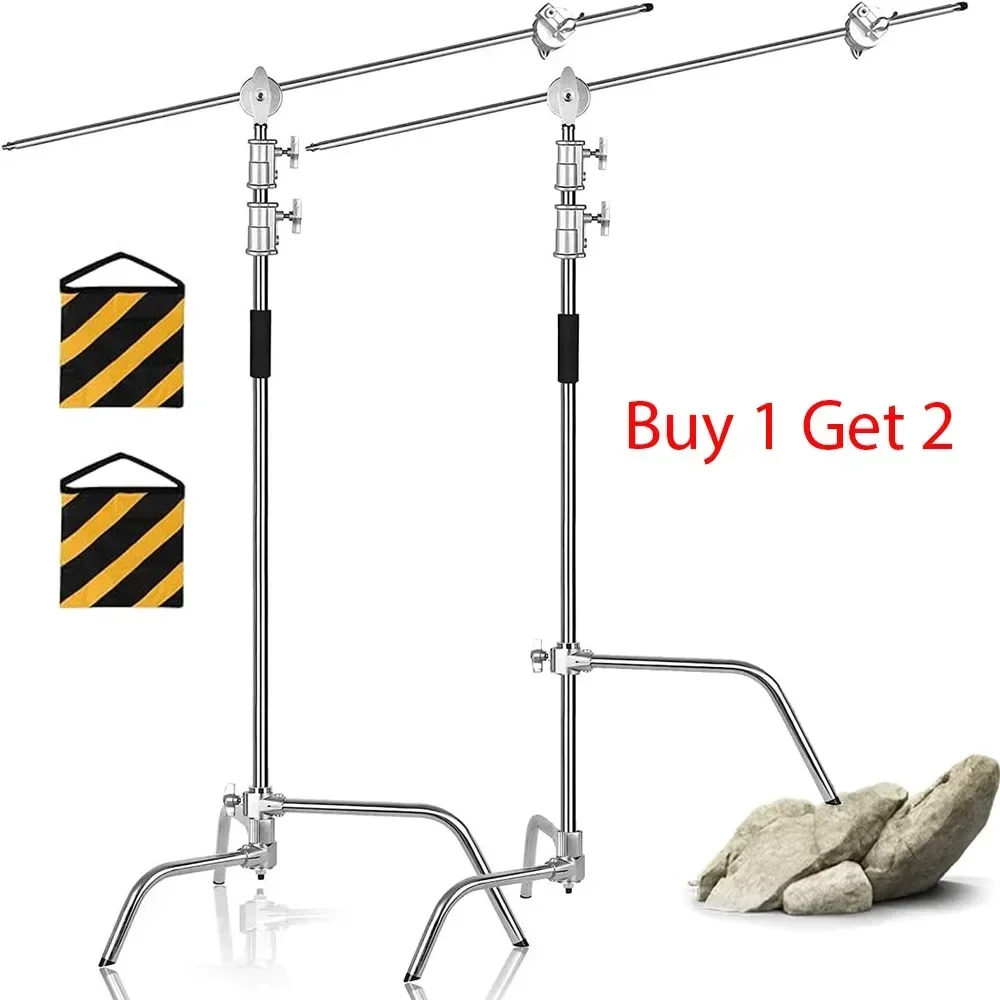 Photography Lighting For Products - Комплект креплений из нержавеющей стали для