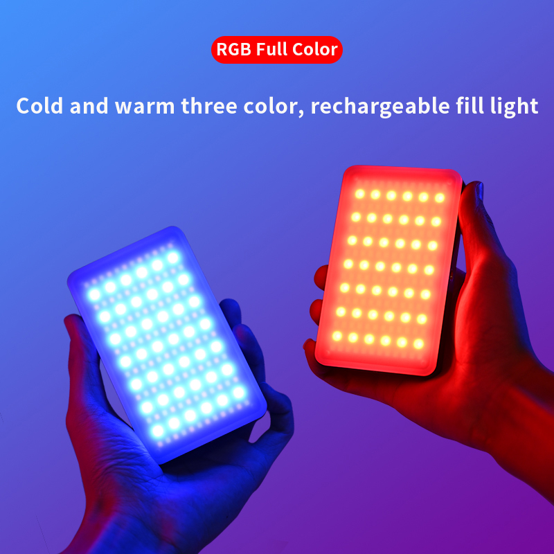 Photography Lighting Board - RGB-видеосвет, портативная светодиодная панель для камеры,
