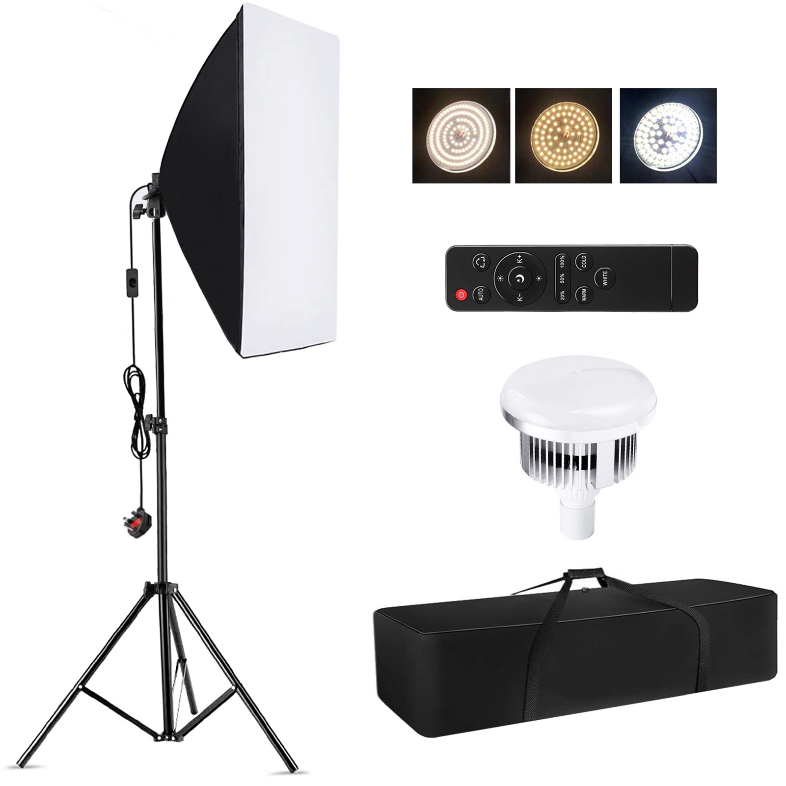 Photography Video Lighting Kit - Комплект для фотосъемки Camnoon Studio: набор