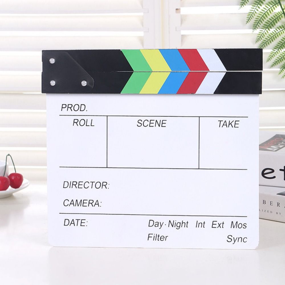 Photography Lighting Board - Акриловая режиссерская кляпберд-доска для съемок, реквизит