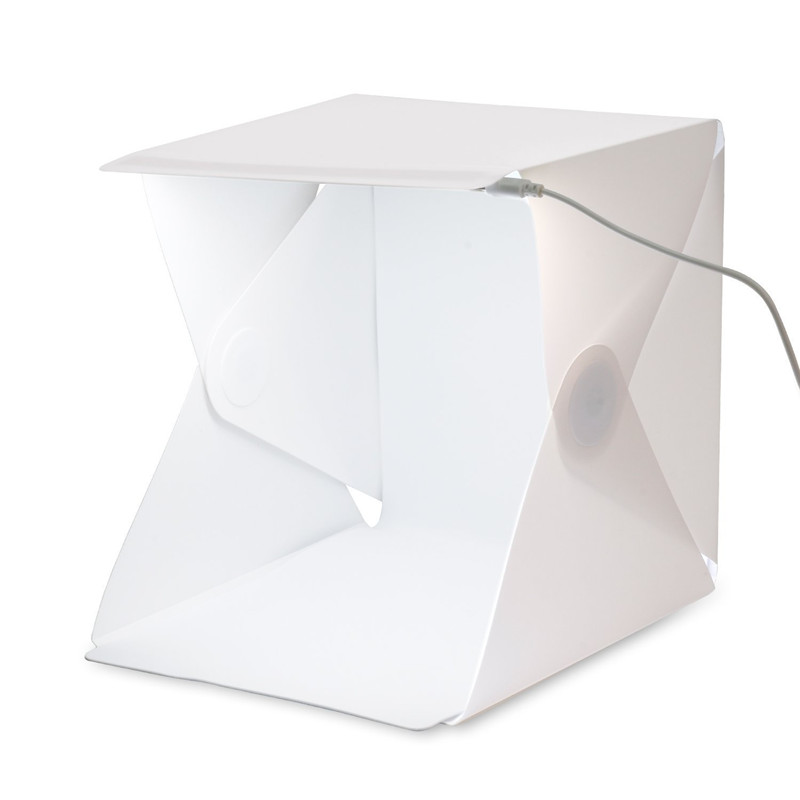 Photography Lighting Kit With Backdrop - Портативная мини-фотостудия-бокс с фоном для фотосъемки,