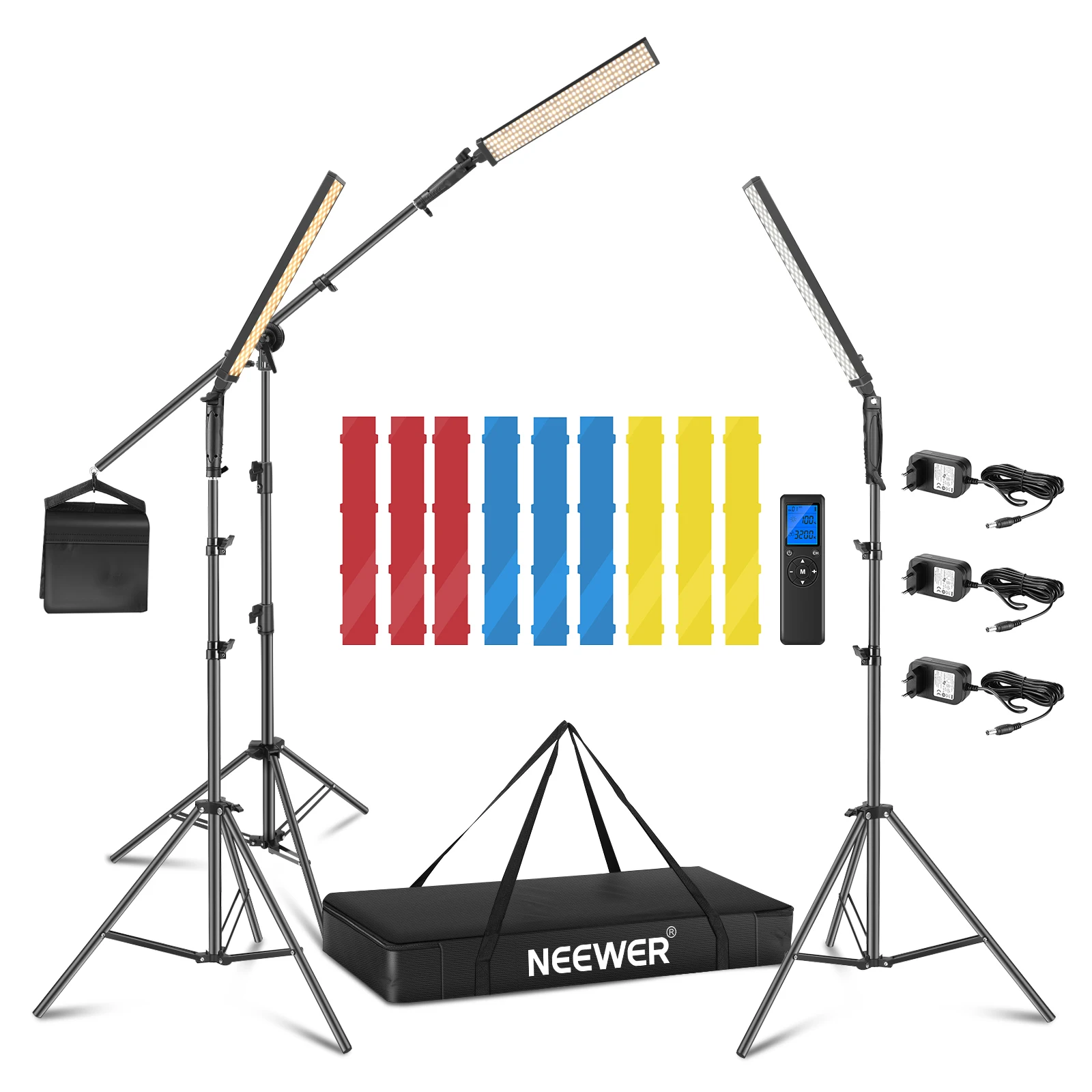 Photography Lighting Kit Neewer - Набор из 3 светодиодных световых палок