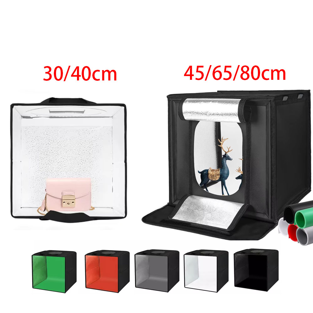 Photography Lighting Kit With Backdrop - 30/40/45 65 80 см палатка для