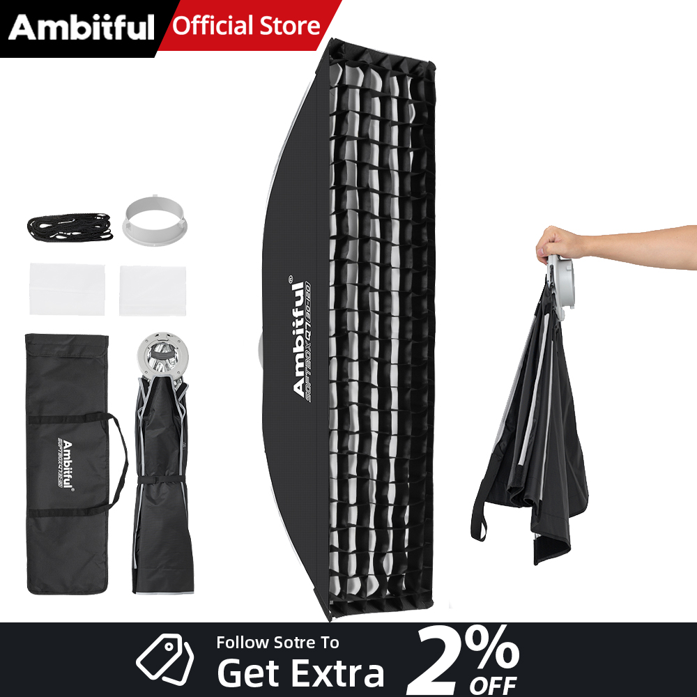 Photography Lighting Grid - AMBITFUL Q7-II 30*120 см Студийный фотобокс