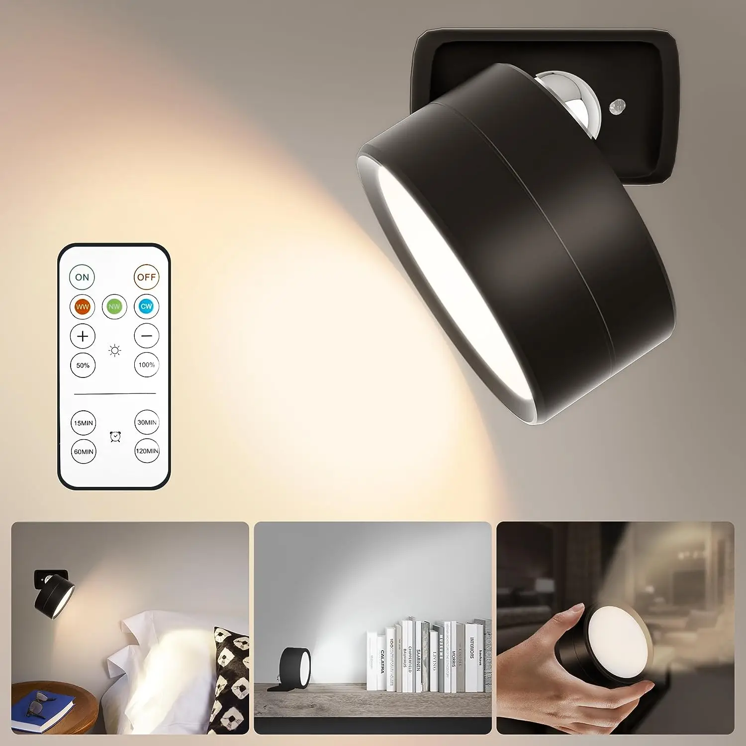 Photography Lighting Wall - Магнитный светодиодный настенный светильник с регулируемой