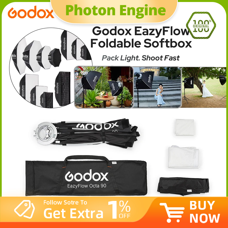 Photography Lighting For Products - Складной софтбокс Godox серии EazyFlow с
