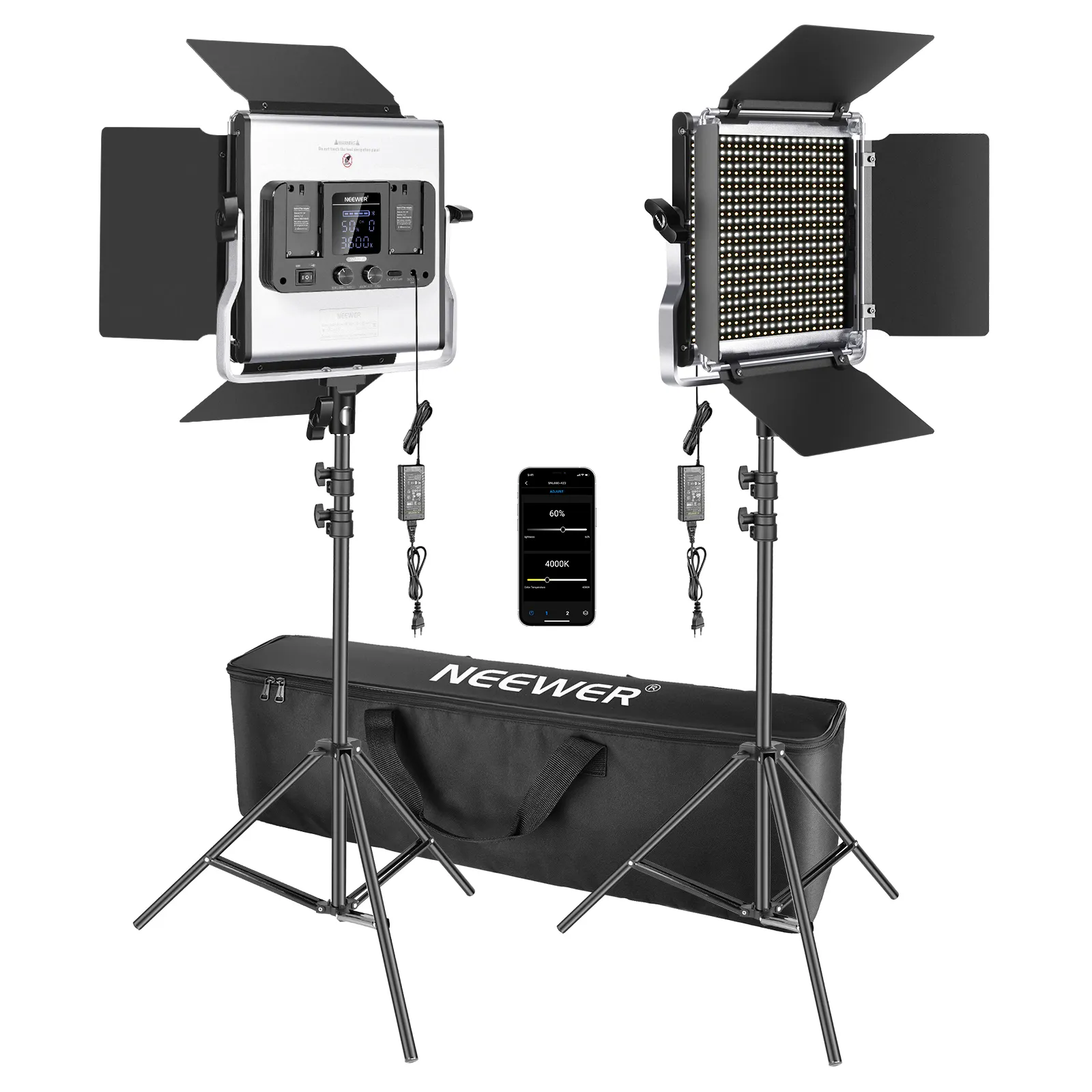Photography Lighting Kit Neewer - Светодиодный видеосвет Neewer 660 LED 40Вт,