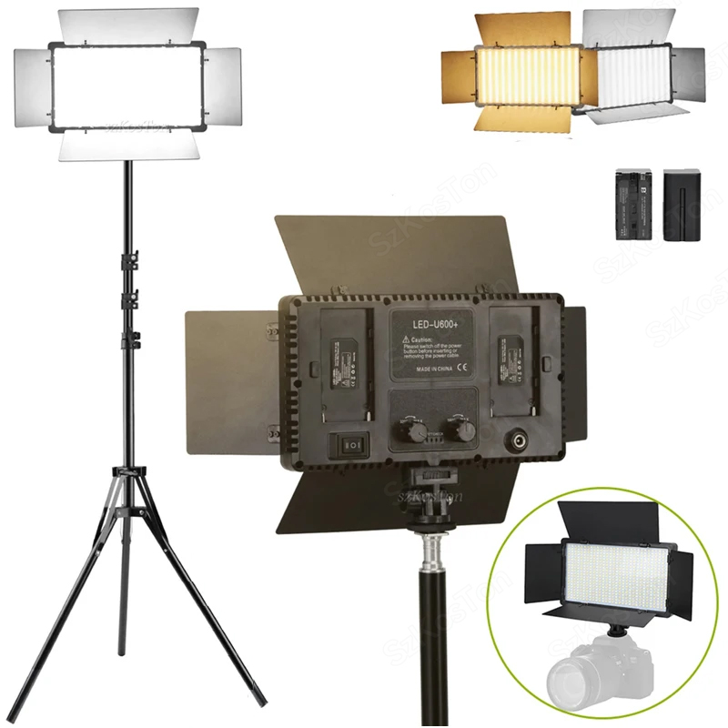 Photography Video Lighting Kit - Светодиодсветильник лампа U800 U600 для фотостудии,