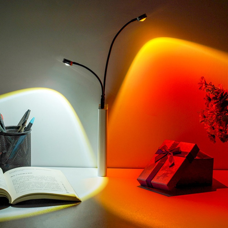 USB проекционная лампа заката, – обзор и цена Photography Lighting Wall