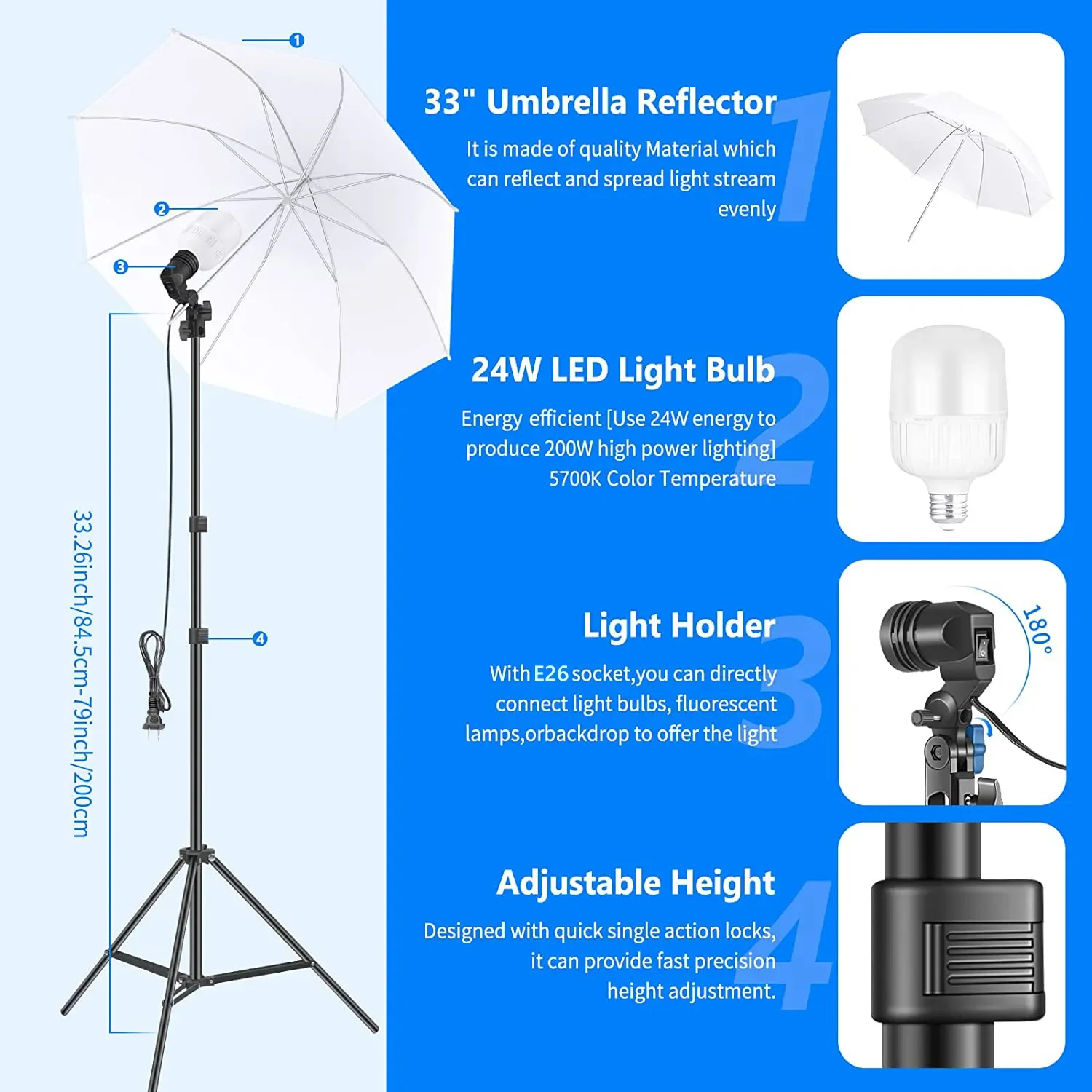 Комплект осветительного оборуд – обзор и цена Photography Lighting Kit Neewer