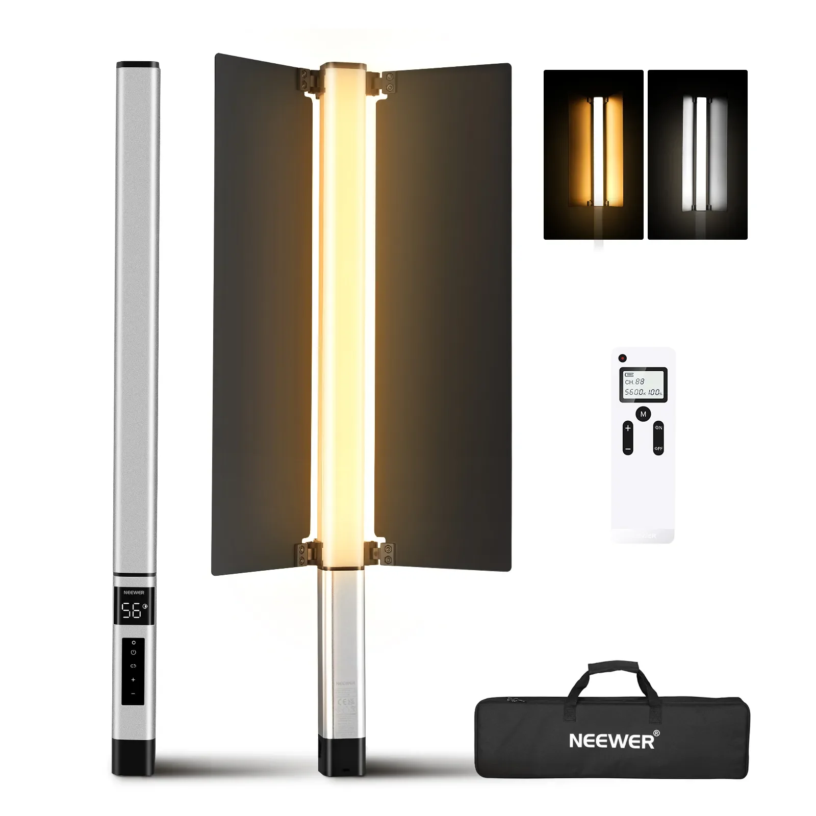 Светодиодный ручной видеосвет  – обзор и цена Photography Lighting Kit Neewer