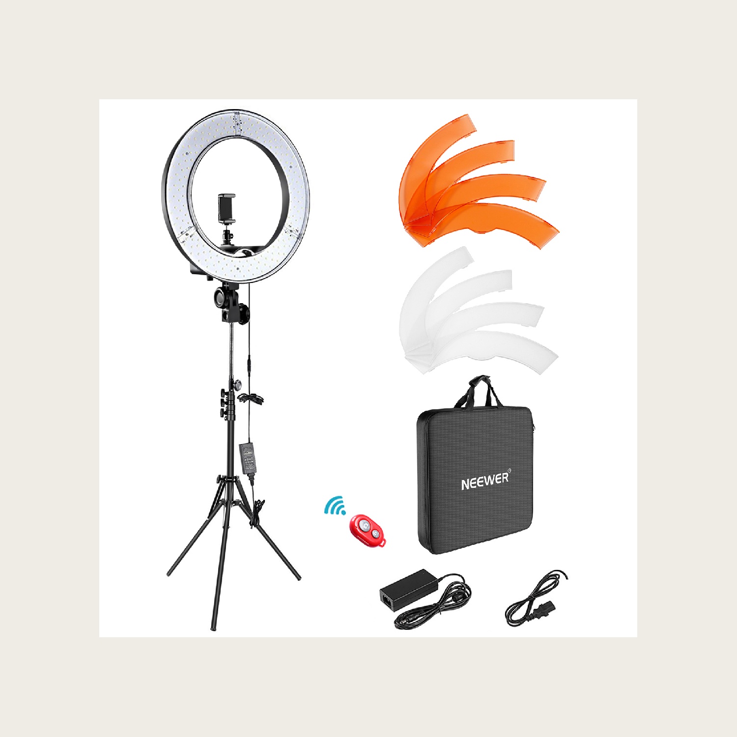 Комплект кольцевой лампы NEEWE – обзор и цена Photography Lighting Kit Neewer