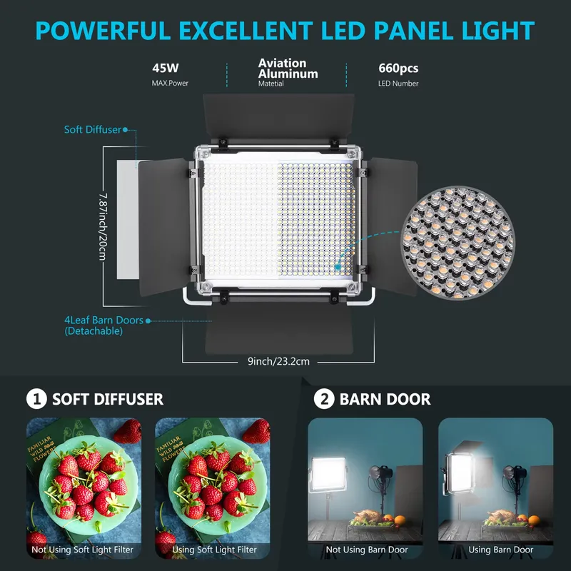 Комплект освещения для фото- и – обзор и цена Photography Lighting Kit Neewer