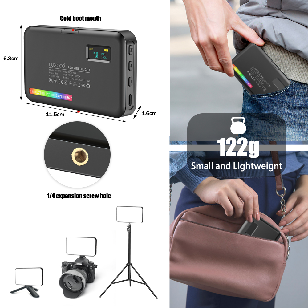 LUXCEO V10 PRO Видеосвет RGB П – обзор и цена Photography Lighting Board