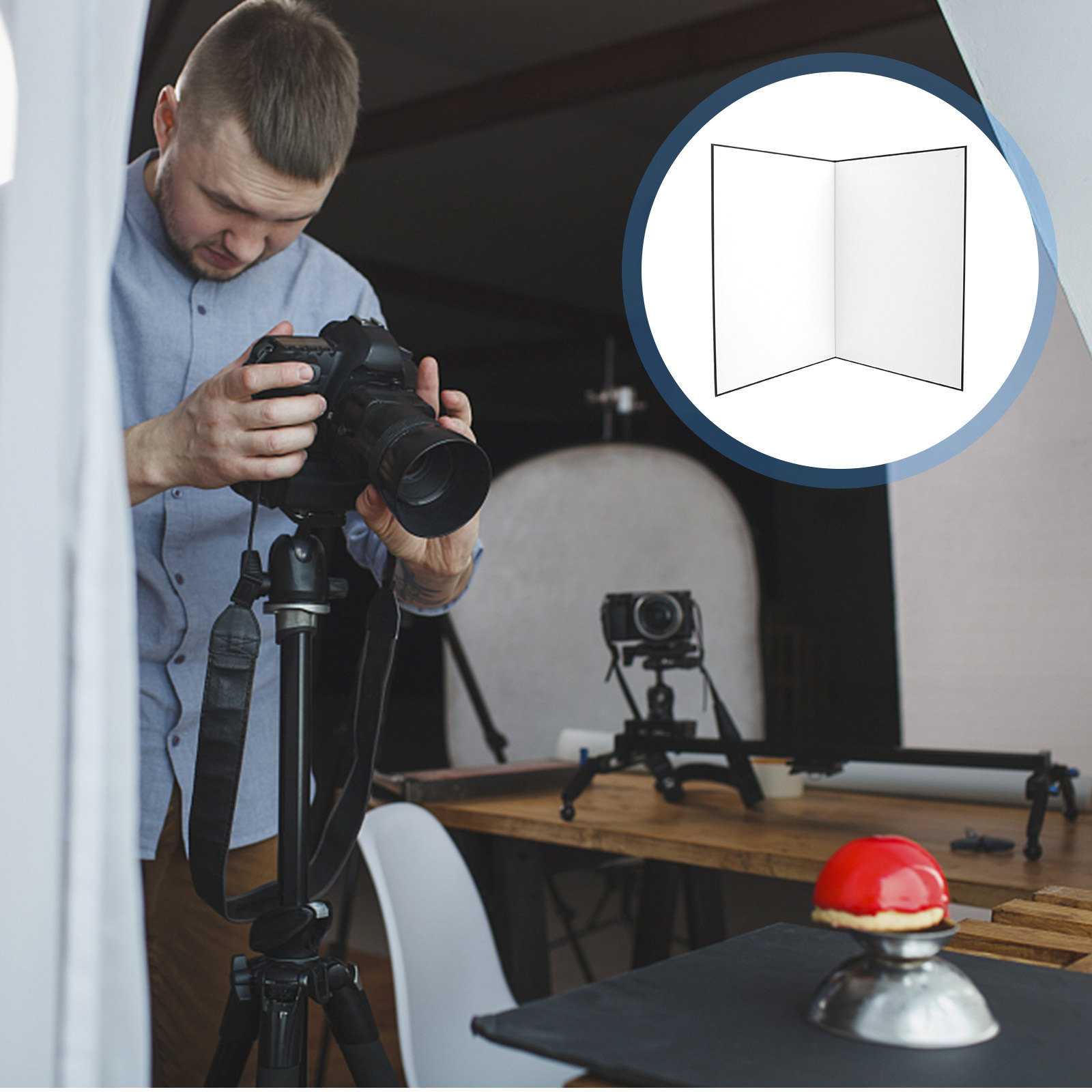 Складная двусторонняя прямоуго – обзор и цена Photography Lighting Board