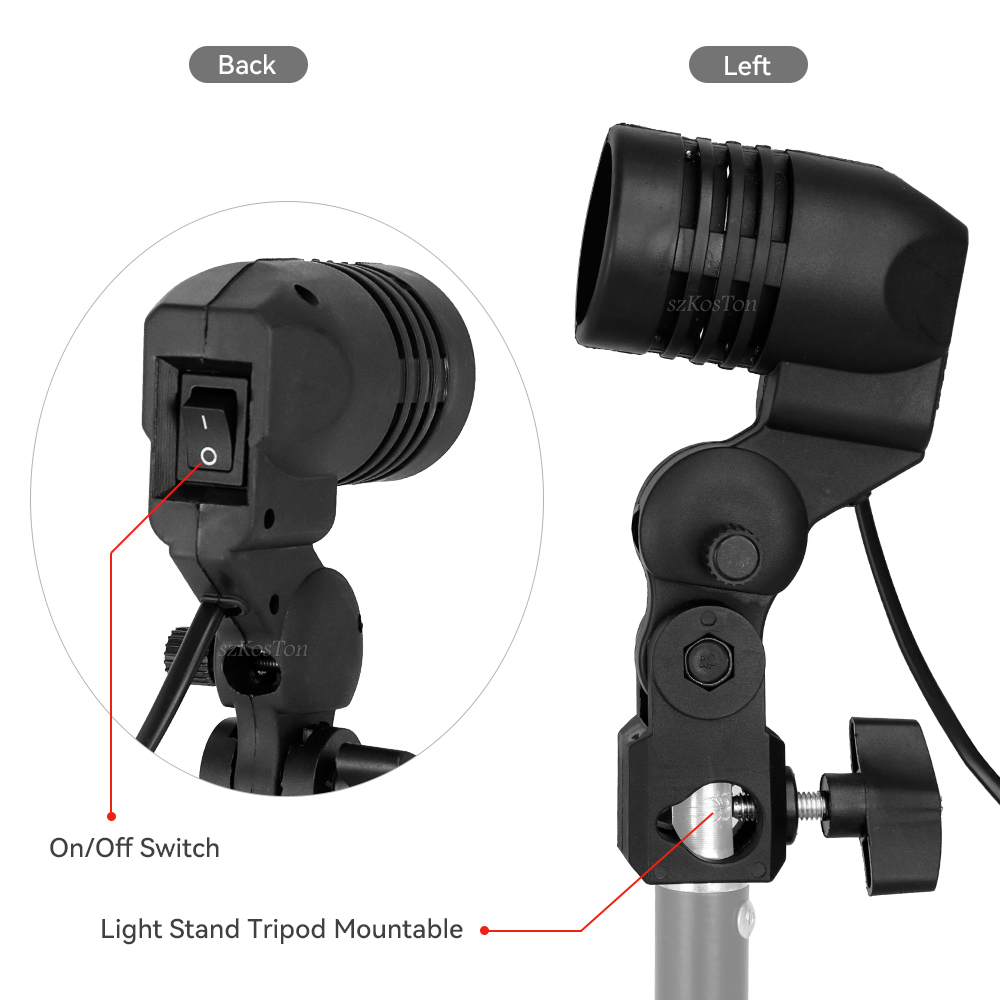 Держатель лампы с одной головк – обзор и цена Photography Video Lighting Kit
