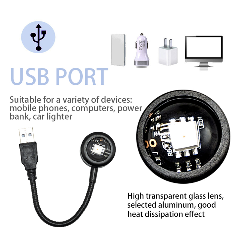 USB LED-проектор-лампа «Золото – обзор и цена Photography Lighting Wall
