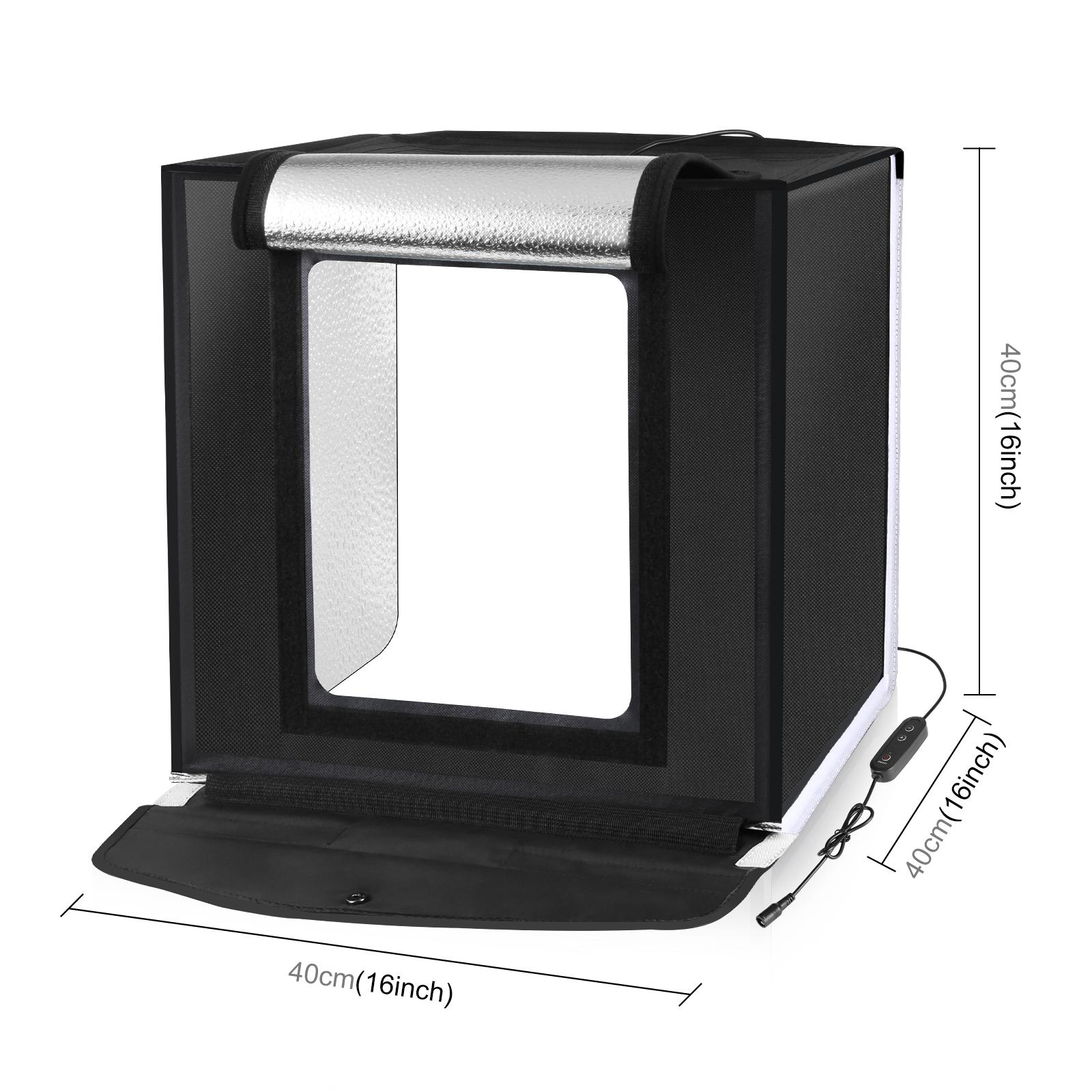 PULUZ 40 см коробка для фотост – обзор и цена Photography Lighting Kit With Backdrop