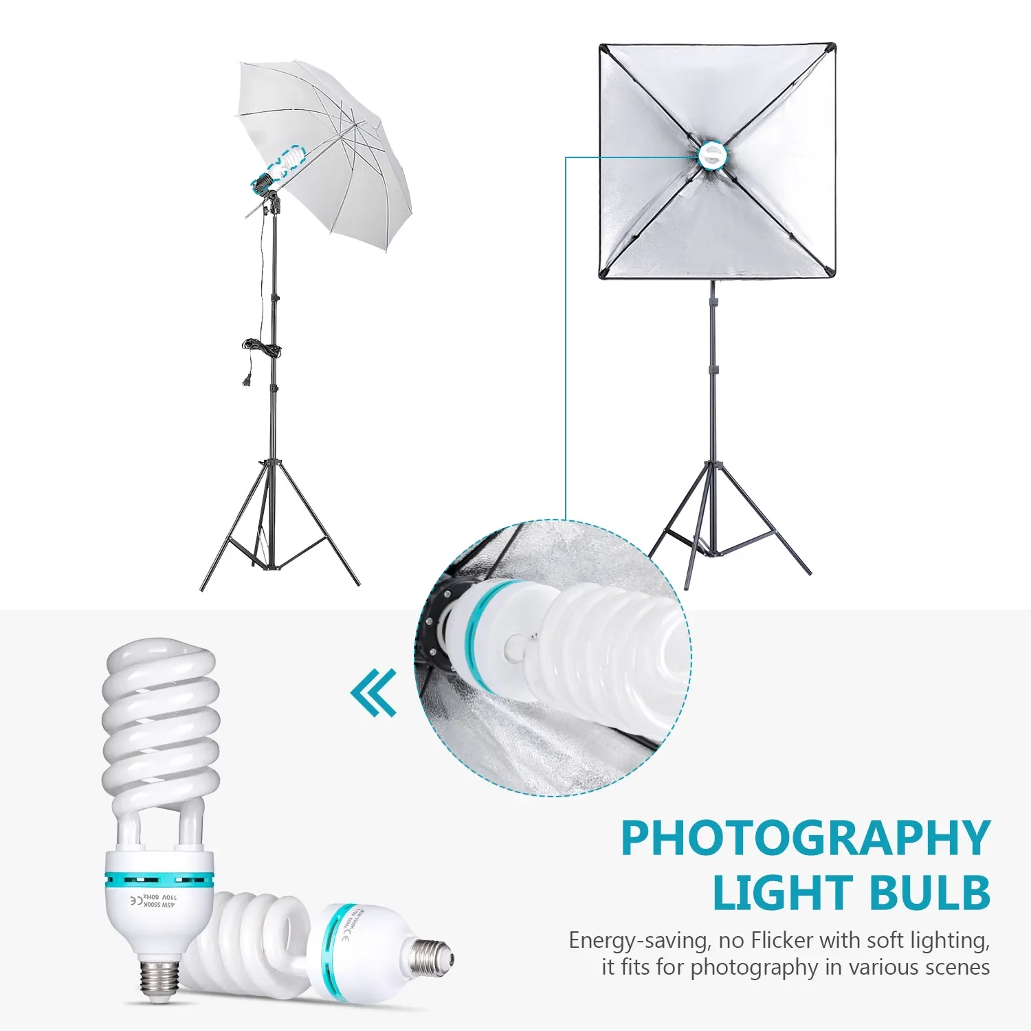 Полный комплект освещения для  – обзор и цена Photography Lighting Kit Neewer
