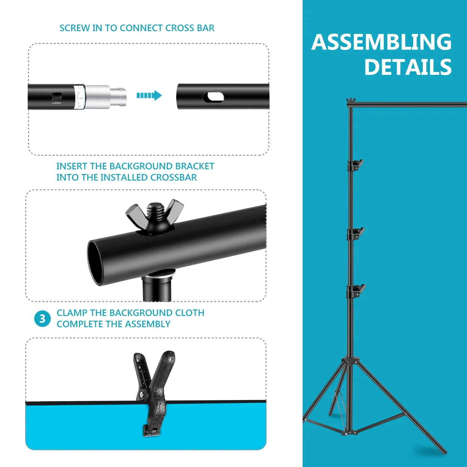 Полный комплект освещения для  – обзор и цена Photography Lighting Kit Neewer