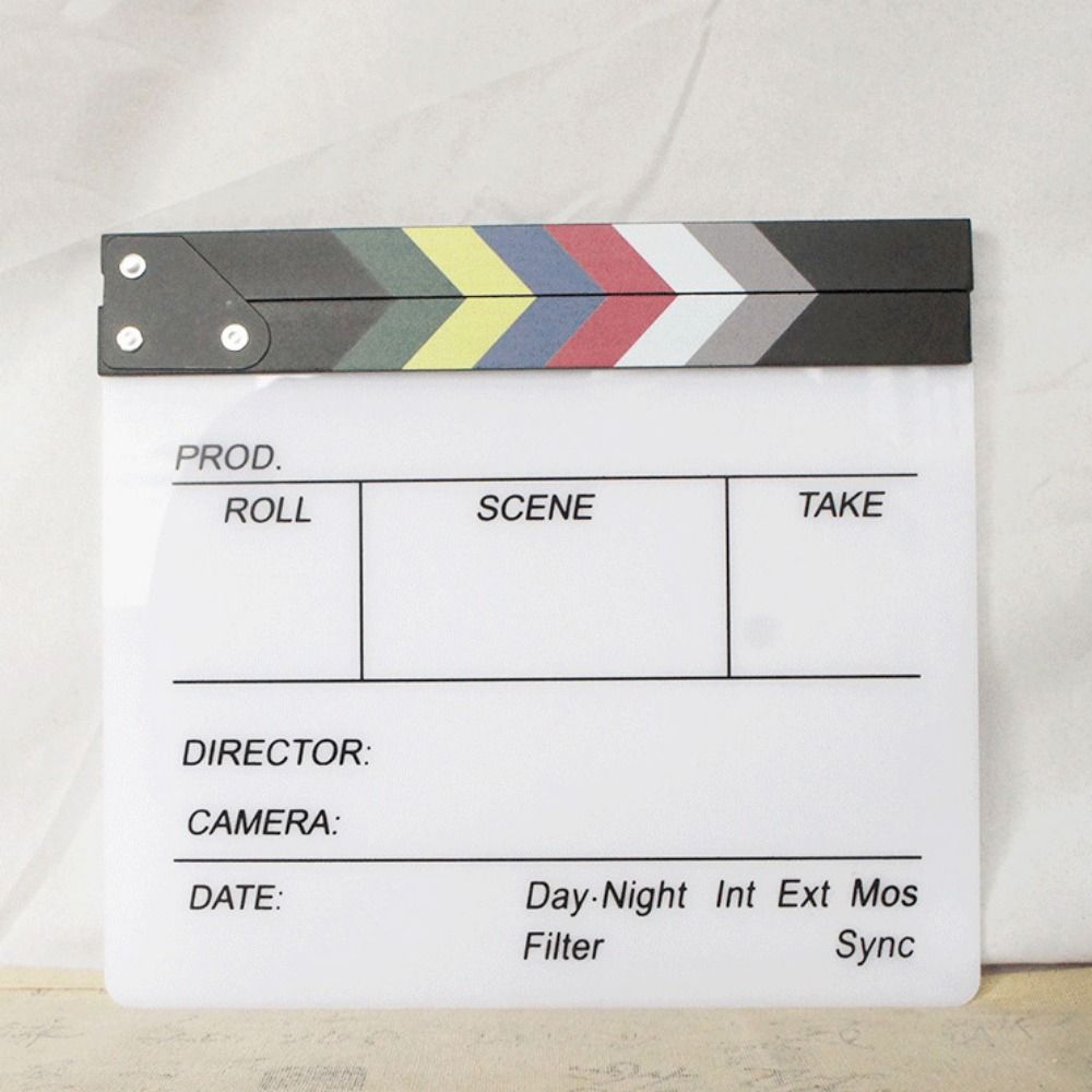 Акриловая режиссерская кляпбер – обзор и цена Photography Lighting Board