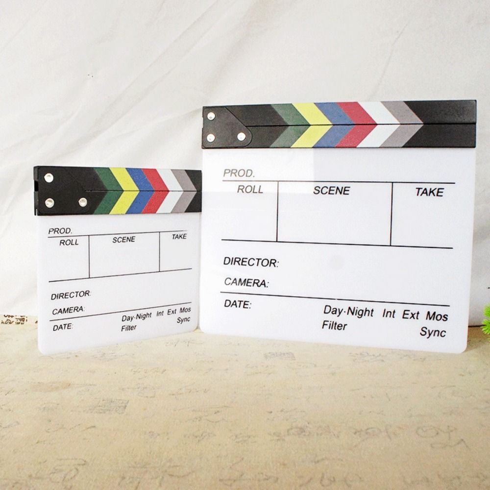 Акриловая режиссерская кляпбер – обзор и цена Photography Lighting Board
