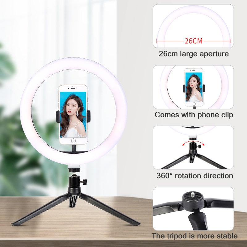 26 см 10-дюймовый светодиодный – обзор и цена Photography Video Lighting Kit