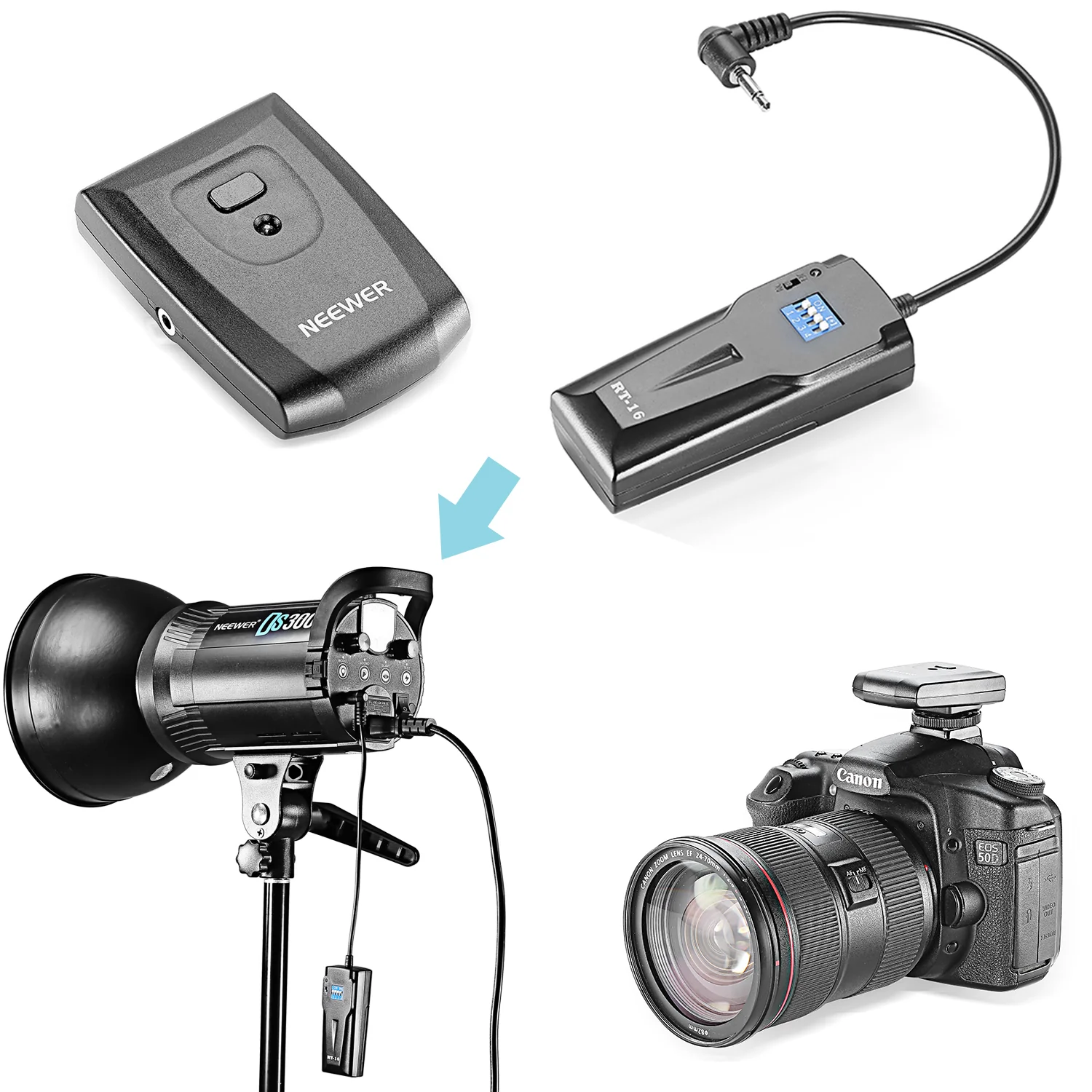 Беспроводной радиосинхронизато – обзор и цена Photography Lighting Kit Neewer