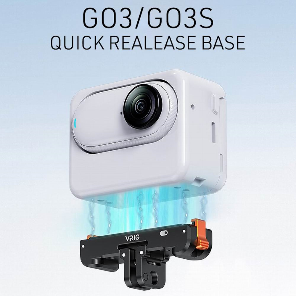 Алюминиевая магнитная зарядная – обзор и цена Insta360 Camera Go 3