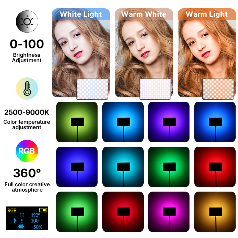 Ulanzi LT003 15W RGB Video Lig – обзор и цена Photography Lighting Board