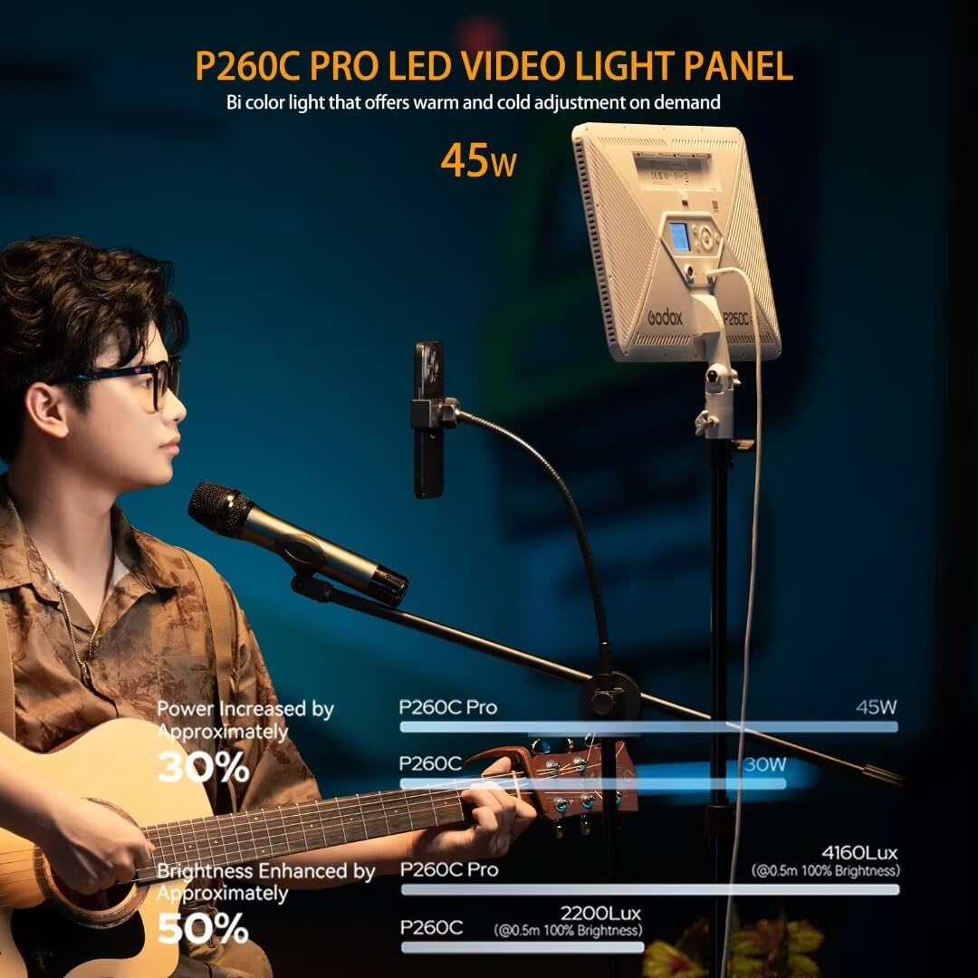 Godox P260C Pro Светодиодная п – обзор и цена Photography Lighting Board