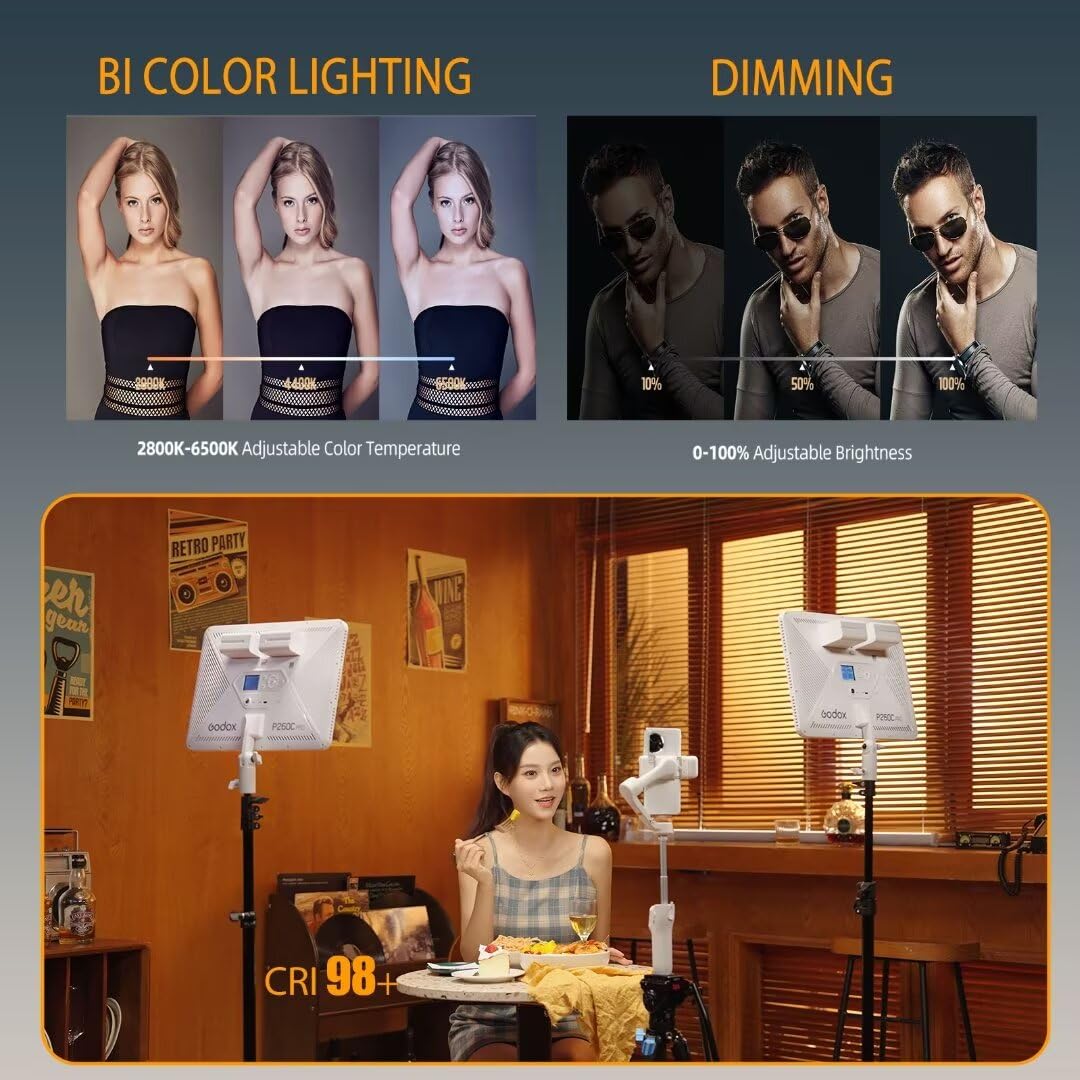 Godox P260C Pro Светодиодная п – обзор и цена Photography Lighting Board