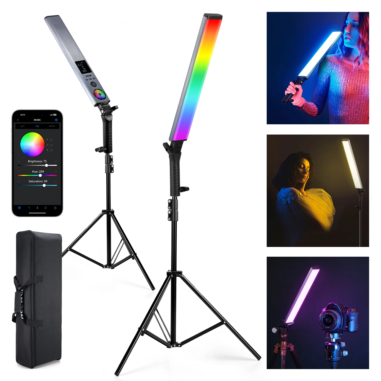 Улучшенный интерактивный свето – обзор и цена Photography Lighting Kit Neewer