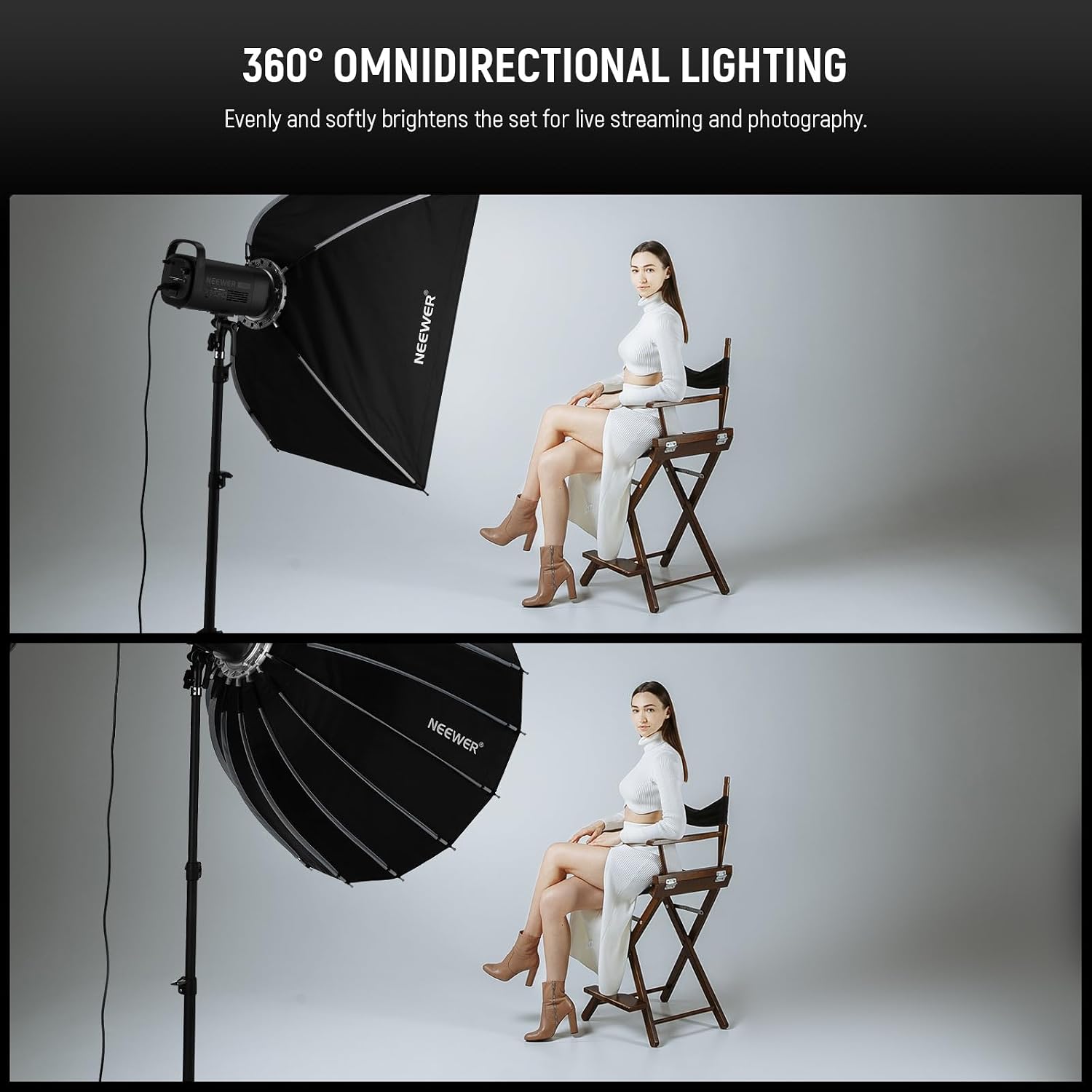 Параболический софтбокс с креп – обзор и цена Photography Lighting Grid