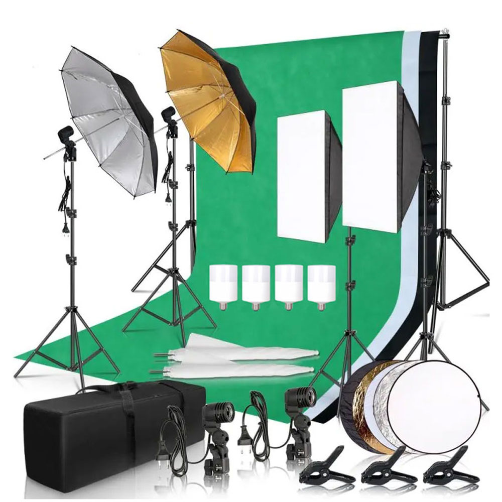 Комплект для фотостудии: софтб – обзор и цена Photography Video Lighting Kit