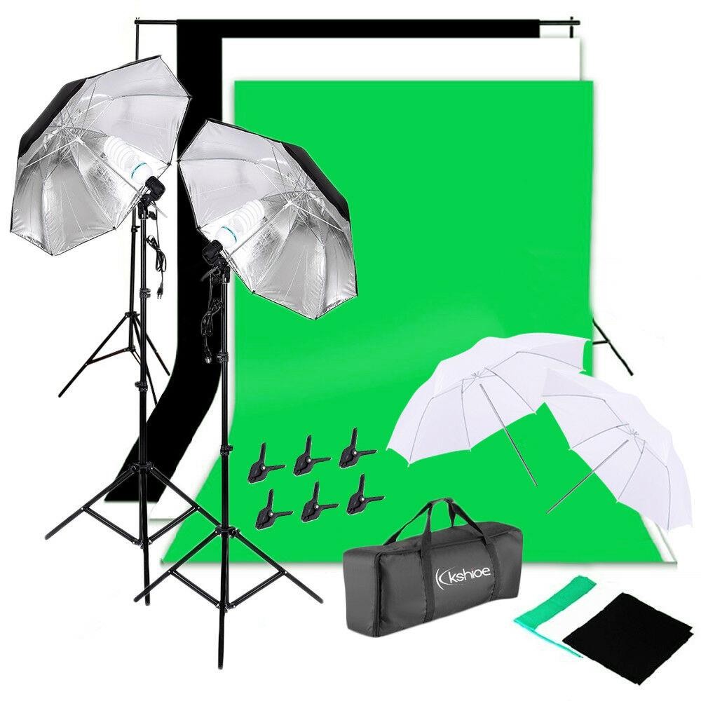 Набор осветительного оборудова – обзор и цена Photography Lighting Kit With Backdrop