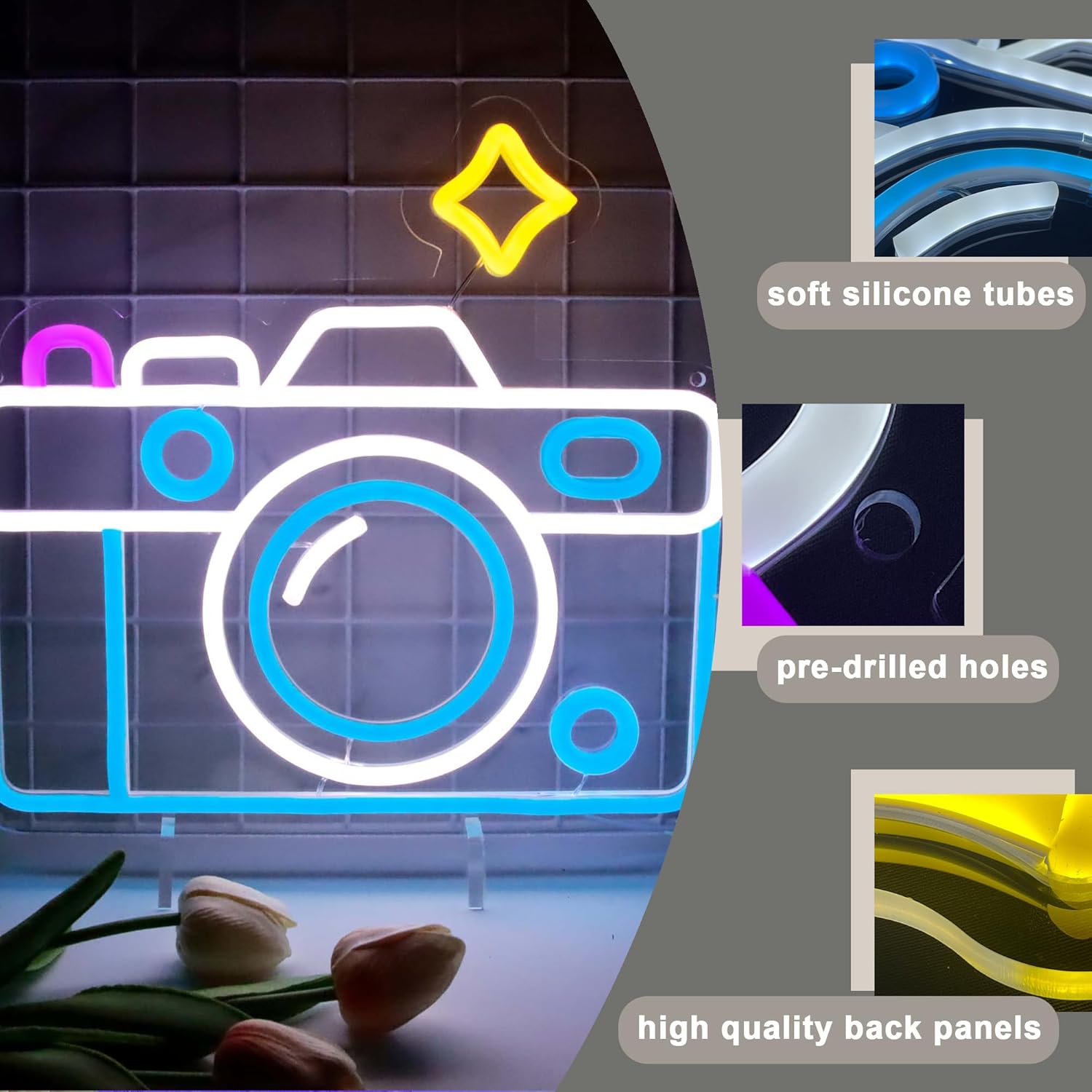 Неоновые вывески для декора ст – обзор и цена Photography Lighting Wall