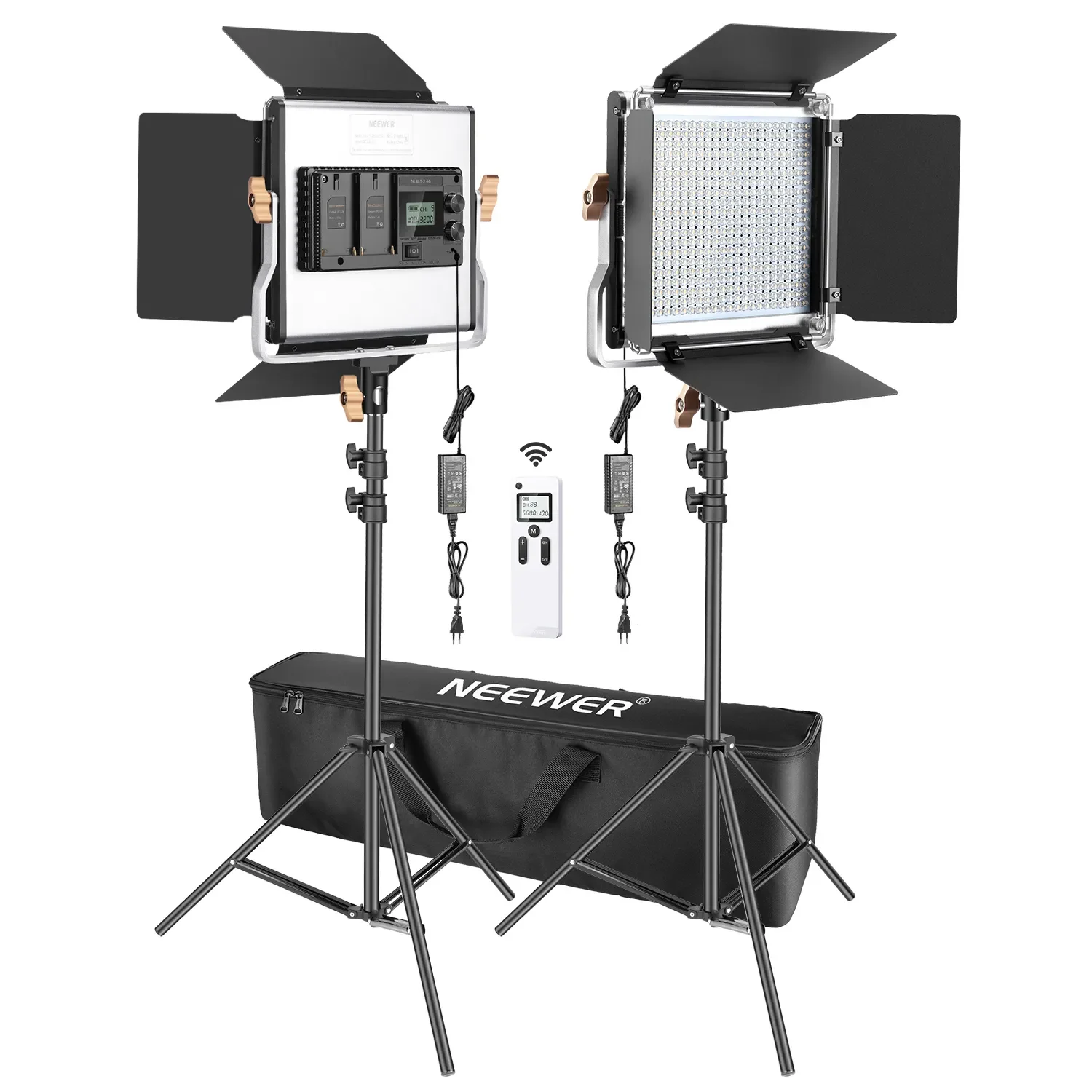 Комплект из 2-х профессиональн – обзор и цена Photography Lighting Kit Neewer